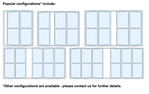 BetaView bifold door options