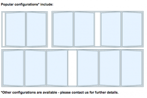 BetaView bifold window options